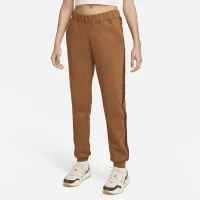 Nike Sportswear Essential жіноча Fleece Pants колір коричневий