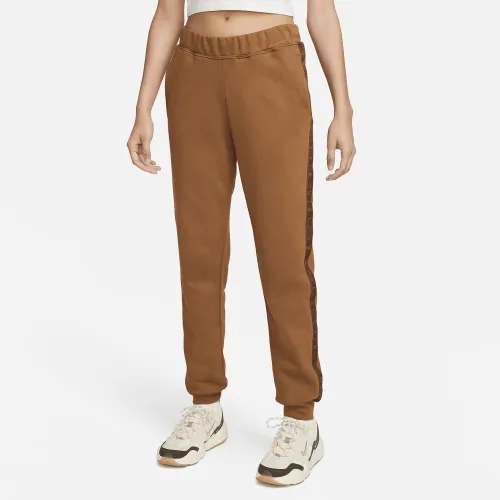 Nike Sportswear Essential женская Fleece Pants цвет коричневый