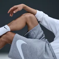 Nike Club чоловічі Fleece шорти колір сірий