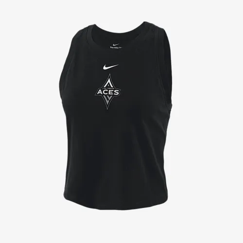 Las Vegas Aces женская Nike WNBA Cropped Tank Top цвет черный