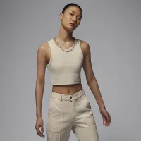Nike Jordan жіноча Tank колір коричневий