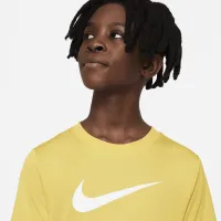 Nike Dri-FIT Legend Big детские (для мальчиков) футболка Yellow
