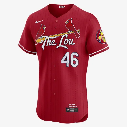 Paul Goldschmidt St. Louis Cardinals City Connect чоловічі Nike Dri-FIT ADV MLB Elite Jersey колір червоний