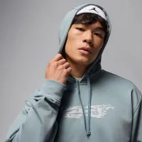 Nike Jordan Sport Crossover чоловічі Dri-FIT Graphic Pullover Толстовка з капюшоном колір сірий