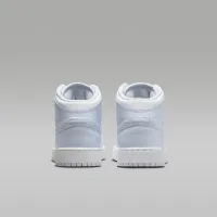 Nike Air Jordan 1 Mid Big детские Кроссовки синий