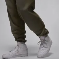 Nike Jordan Flight Fleece мужские Pants цвет зеленый