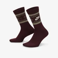 Nike Everyday Essentials Fair Isle Crew носки (1 пара) цвет красный