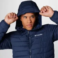Куртка Columbia Powder Lite II Hooded 2086944464 - Синяя
