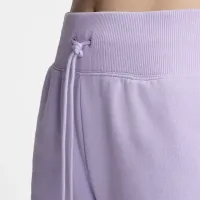 Nike Sportswear Phoenix Fleece женская С высокой Талией Wide-Leg Sweatpants цвет фиолетовый