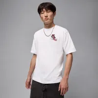 Nike Jordan AJ1 мужские футболка цвет белый