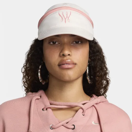 Nike Serena Williams Design Crew Unstructuколір червоний Dri-FIT Cap колір сірий