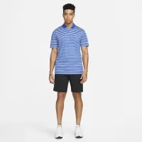 Nike Dri-FIT Victory мужские Striped для гольфа Polo синий