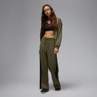 Nike Jordan женская Knit спортивные штаны цвет зеленый