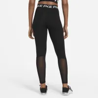 Nike Pro жіноча Mid-Rise Mesh-Paneled лосіни колір чорний