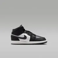 Nike Jordan 1 Mid Little дитячі Кросівки колір чорний