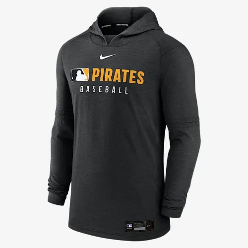 Pittsburgh Pirates Authentic Collection чоловічі Nike Dri-FIT MLB Pullover Толстовка з капюшоном колір чорний