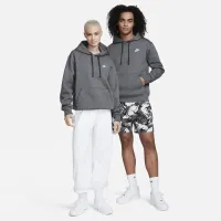 Nike Sportswear Club Fleece Pullover Толстовка з капюшоном колір сірий