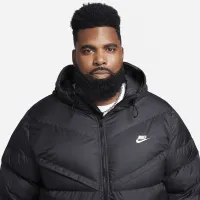 Nike Windrunner PrimaLoft® мужские Storm-FIT Hooded Puffer Куртка цвет черный