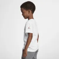 Nike Jordan Little дитячі футболка колір білий