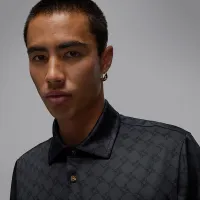 Nike Jordan Sport чоловічі Printed для гольфу Polo колір чорний