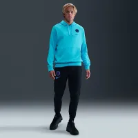 Inter Milan Club чоловічі Nike Soccer Pullover Толстовка з капюшоном блакитний