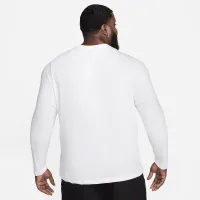 Nike мужские Dri-FIT Long-Sleeve Fitness футболка цвет белый