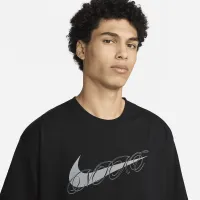 Nike мужские Max90 баскетбольные футболка цвет черный