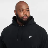 Nike Club мужские Winterized Pullover Толстовка с капюшоном цвет черный