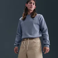 Nike Club чоловічі Flow шорти колір коричневий