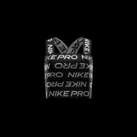 Nike Pro жіноча Bandage Tank Top колір чорний