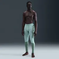 Nike Tech мужские Therma-FIT Base Layer Tights цвет зеленый