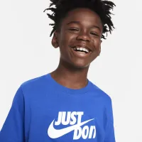 Nike Sportswear Big детские футболка синий