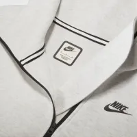 Nike Sportswear Tech Fleece женская оверсайз Full-Zip Толстовка с капюшоном Cape цвет серый