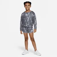 Nike Icon Clash Crew Little детские Crew цвет черный