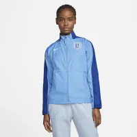 England жіноча Nike Dri-FIT Anthem Soccer Куртка блакитний