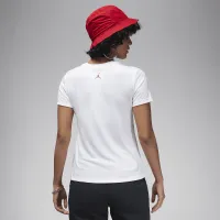 Nike Jordan жіноча Slim футболка колір білий