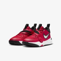 Nike Team Hustle D 11 Big дитячі баскетбольні Кросівки колір червоний