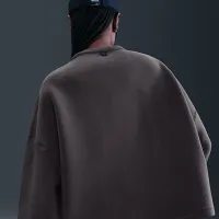 Nike 24.7 ImpossiblySoft жіноча Dri-FIT оверсайз Crew-Neck Top колір сірий