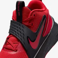 Nike Team Hustle D 12 Big детские баскетбольные Кроссовки цвет красный