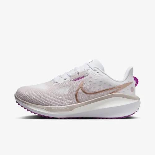 Nike Vomero 17 женская Road Running Кроссовки (Extra Wide) цвет фиолетовый