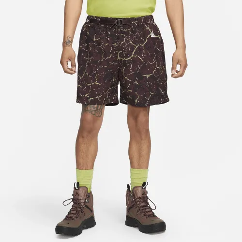 Nike ACG чоловічі Print Trail шорти колір коричневий