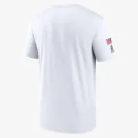 Buffalo Bills Salute to Service Primary Edge Legend мужские Nike Dri-FIT NFL футболка цвет белый