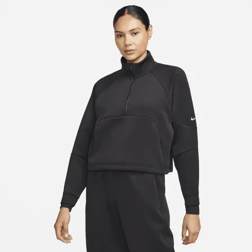 Nike Dri-FIT Prima жіноча 1/2-Zip тренувальні Top колір чорний