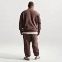 Nike Solo Swoosh чоловічі Fleece Crew колір фіолетовий