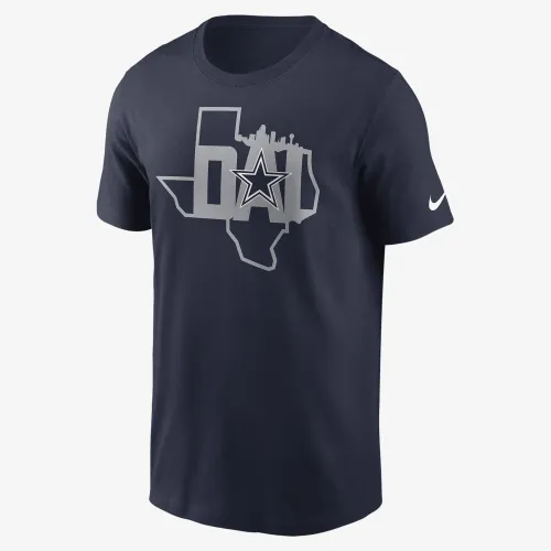 Dallas Cowboys Local Essential чоловічі Nike NFL футболка блакитний