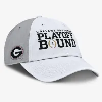 Georgia Bulldogs 2025 College Football Playoff Bound Club мужские Nike College Adjustable Hat цвет белый
