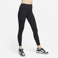 Nike One женская С высокой Талией 7/8 лосины с карманамицвет черный