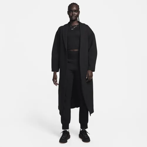 Nike Sportswear Tech Fleece женская оверсайз Duster Куртка цвет черный