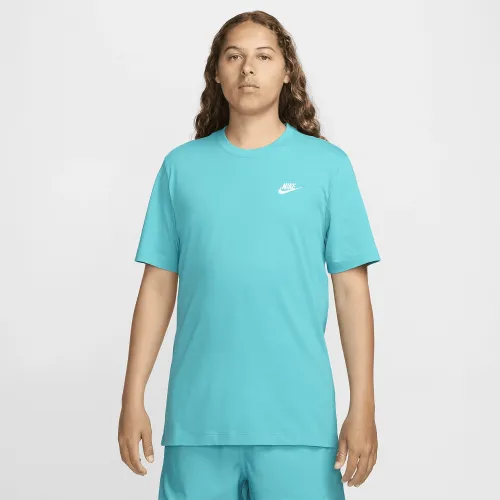 Nike Sportswear Club чоловічі футболка колір зелений