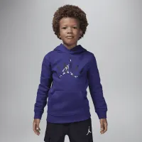Nike Jordan MJ Flight MVP Pullover Толстовка с капюшоном Little Kids Толстовка с капюшоном цвет фиолетовый